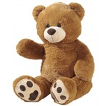 Grote pluche knuffelberen bruin 95 cm