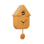 Karlsson wandklok Modern Cuckoo 41 x 21,5 cm staal wit