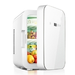 Somate SMT-8L Digital Display Car Home Dual-use Mini Koelkast Kleur: Wit Tempering Deur Specificatie:CN Plug
