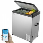 VEVOR draagbare koelkast met vriesvak auto 40L Dual Zone draagbare 60W koelbox