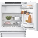 Single keuken Wit 150 cm incl. rvs spoelbak, koelkast en e-kookplaat en afzuigkap HRG-7400