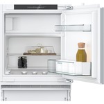 Single keuken Wit 150 cm incl. rvs spoelbak, koelkast en e-kookplaat en afzuigkap HRG-7400