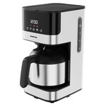 Severin KA9572 Koffiezetapparaat met Thermoskan en Beker Zwart/RVS