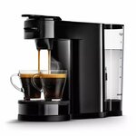 Philips Home HD7900/01 Koffiezetapparaat Zwart, Zilver Capaciteit koppen: 10 Met koffiemolen, Timerfunctie, Warmhoudfunctie