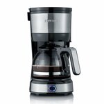 Severin KA 9306 Koffiezetapparaat Zwart Capaciteit koppen: 8 Met thermoskan, Met filterkoffie-functie