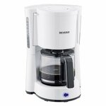 Severin 4826 Koffiezetapparaat RVS (geborsteld), Zwart Capaciteit koppen: 10 Timerfunctie, Warmhoudfunctie, Glazen kan