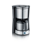 Severin KA4853 Filka Filter Koffiezetapparaat met Thermoskan Zwart/RVS