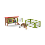 Schleich farm world konijnenhok