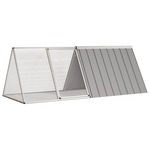 Konijnenhok 102x90x84,5 cm massief grenenhout mokkakleurig