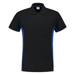 Tricorp Workwear 202002 Bi-color unisex poloshirt Marine blauw Koningsblauw 4XL