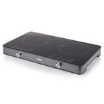 Princess 303010 Luxe Inductie Kookplaat 1800W Zwart/Zilver