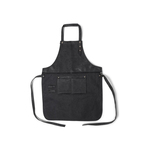 SENZA Schort - Afritsbaar - BBQ accessoires - Unisex - Zwart