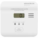 Wisualarm HY-GC20B Koolmonoxidemelder Incl. batterij (10 jaar) werkt op batterijen Detectie van Koolmonoxide