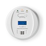 Nedis DTCTCO40WT Koolmonoxidemelder Batterij Gevoed Batterijlevensduur Tot: 5 Jaar En-conform: En 50291 Met Testknop 85 Db Wit