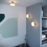 Wandlamp koper voordeurverlichting &apos;Phoenix&apos; Nordlux koper 14W IP44 E27 fitting