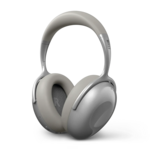 KEF Mu7 Draadloze hoofdtelefoons met Smart Active Noise Cancellation - zilver