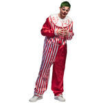 Boland Psycho Clown kostuum heren zwart/rood/wit maat M/L