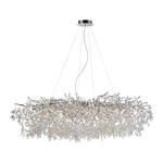 Paul Neuhaus Kroonluchter Ricicle 120cm chroom 2036-17