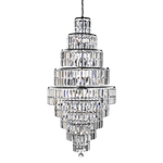 Searchlight Kristallen kroonluchter Rene 4512-12CC