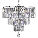 Searchlight 12-lichts kroonluchter Ascot 41312-12CC