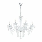 Eglo Kroonluchter Carpento 59cm 5-lichts grijs 39113