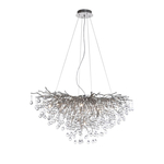 Paul Neuhaus Kroonluchter Icicle metaal 50cm 8091-55