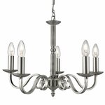 Searchlight Kroonluchter Richmond 5-lichts 1505-5SS