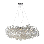 Paul Neuhaus Unieke kroonluchter Icicle metaal 2192-55