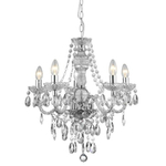 Eglo Kroonluchter Carpento 70cm 8-lichts grijs 39114