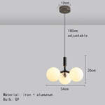 Marius Glazen Luxe Plafondlamp Voor Boven De Eettafel
