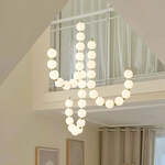 Paul Neuhaus Kroonluchter Icicle messing 100cm 8092-11