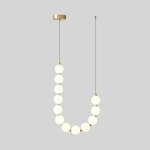 Paul Neuhaus Kroonluchter Icicle messing 50cm 8091-11