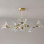 Searchlight Kroonluchter Empire messing 61321-2SB