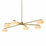 Luxe Witte Ketting Kroonluchter