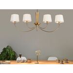 Luster OLGA 4 lampen goud