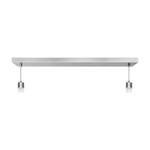 VidaXL Kroonluchter wit metaal 8 x e14 lampen