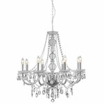 Trio Kroonluchter Luster Crystal 61cm 9-lichts transparant R1169-00
