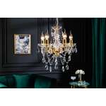 Design kroonluchter DIAMONDS S 40cm goud acryl 5-armig barok design - 43169