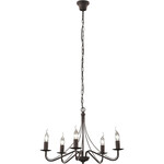 LED Kroonluchter - Trion Lucy - E14 Fitting - 3-lichts - Rond - Meerkleurig - Aluminium