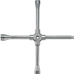 Stahlwille Kruissleutel | 17 x 19 x 22 x 12,5(1/2inch 4-kant) | L400 mmxB400mm | chroom-vanadium | 1 stuk - 43030006 43030006