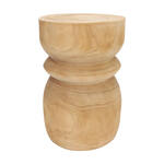 Joseph - drehhocker set - hout en metaal - 34x75x34 cm