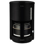 Krups KM468910 Koffiezetapparaat Zwart Capaciteit koppen: 12 Met drukzetsysteem