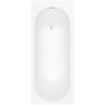 Duravit DuraStyle kunststof bad acryl rechthoekig 140x80x56cm zonder poten voor inbouw of ommanteling wit 700233000000000