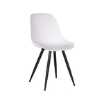 LABEL51 Eetkamerstoel Luca - Breeze - Kunststof - Black Frame