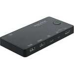 LINDY 2 Port KVM Switch HDMI 4K60, USB 2.0 & Audio KVM-switch 2 poorten HDMI 4096 x 2160 Pixel