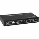 Manhattan 153546 KVM-switch Zwart