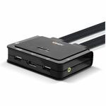 Manhattan 153539 KVM-switch Zwart