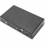 StarTech.com 2-poort USB KVM-switch Zwart met Audio en Bekabeling