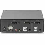 Digitus DS-12851 KVM-switch Zwart