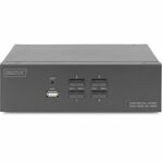 Lindy 42344 KVM-switch Rack-montage Zwart